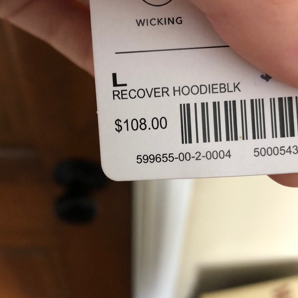 Host Pick !! Athleta black recover hoodie. NWTs - Picture 8 of 14